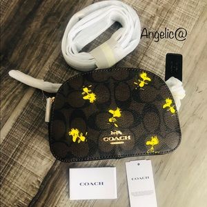 Coach X Peanuts Mini Serena Crossbody Woodstock
